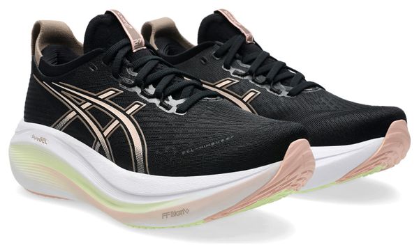Chaussures Running Asics Gel-Nimbus 27 Noir/Corail Femme