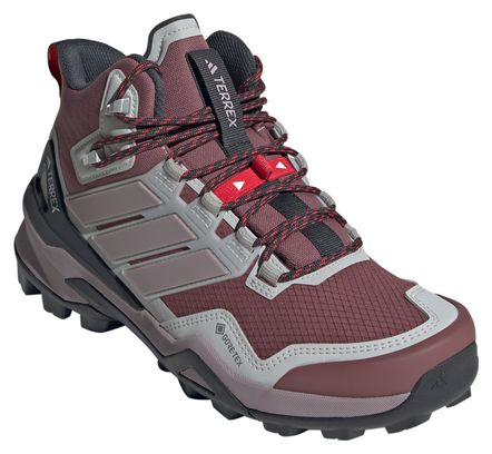 adidas Terrex Skychaser Mid GTX Shoes Red Women's