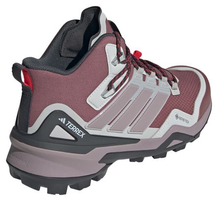 adidas Terrex Skychaser Mid GTX Shoes Red Women's