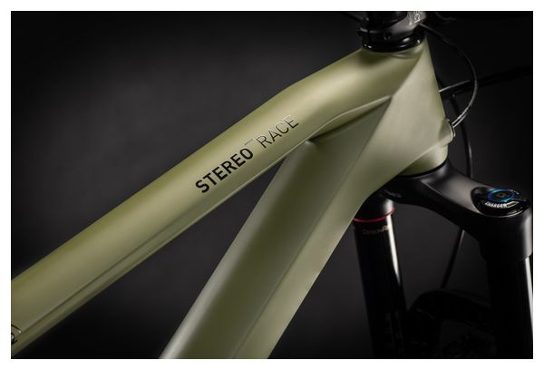 Cube Stereo 150 C:62 Race 29 Full Suspension MTB Sram GX Eagle 12S 29'' Olive Green Grey 2021
