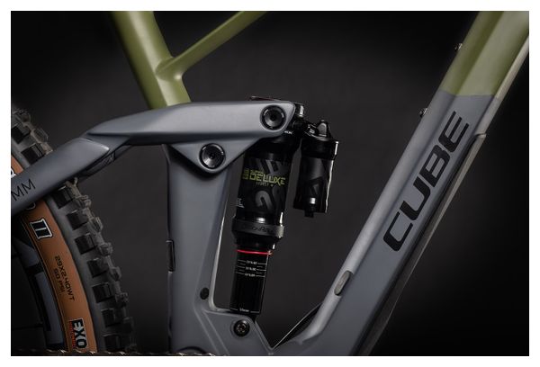 Cube Stereo 150 C:62 Race 29 Full Suspension MTB Sram GX Eagle 12S 29'' Olive Green Grey 2021
