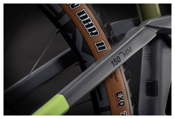 Cube Stereo 150 C:62 Race 29 Full Suspension MTB Sram GX Eagle 12S 29'' Olive Green Grey 2021