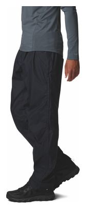 Pantaloni impermeabili Columbia Pouring Adventure III Uomo Nero