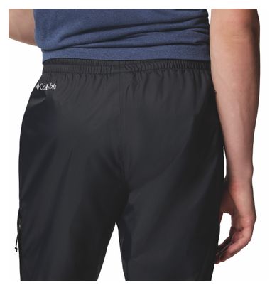 Pantaloni impermeabili Columbia Pouring Adventure III Uomo Nero