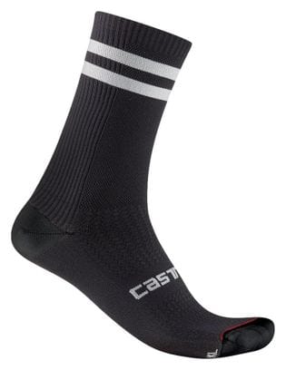 Calcetines Castelli Original 18 Negro Blanco