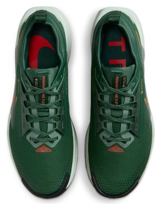 Nike Pegasus Trail 5 GTX Trailschoenen Grijs/Kaki Heren