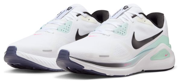 Chaussures Running Nike Structure 26 Blanc/Bleu/Rose Homme