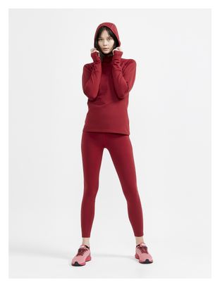 Craft ADV Charge Hoodie Red Women