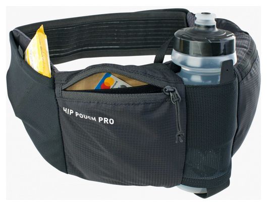 Hydro Belt EVOC HIP POUCH PRO 1l + BOTELLA DE BEBIDA 550ml Negro