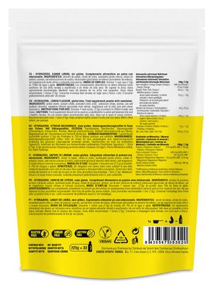 HydraZero Lemon Energy Drink 226ers 225g