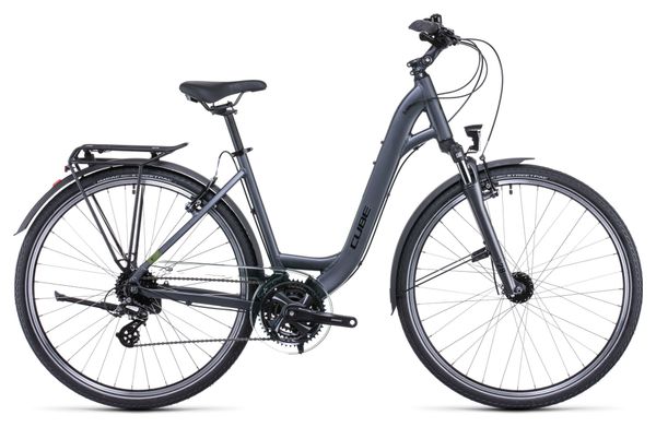 Cube Touring Easy Entry Hybrid Bike Shimano Tourney Altus 8S 700 mm Grey 2022 Alltricks