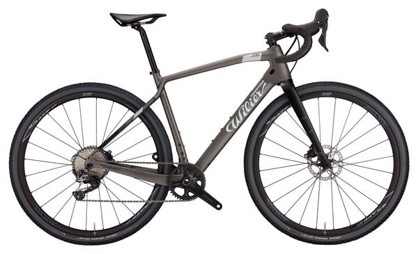 Bicicleta de gravilla Wilier Triestina Jena Shimano GRX 11S 700 mm Gris Ahumado Mate 2023