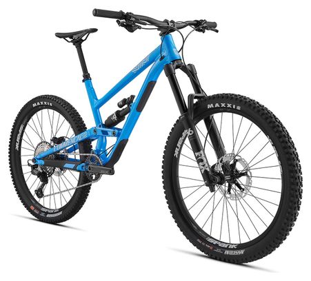 VTT Tout Suspendu Commencal Clash Essential Fox 27.5'' Shimano SLX 12V Bleu Ara 2020