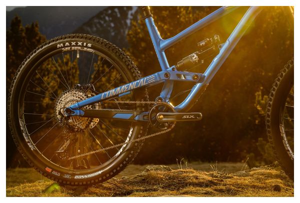 Commencal Clash Essential Fox 27.5 '' Suspensión completa MTB Shimano SLX 12V Blue Ara 2020