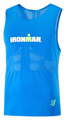 Compressport IronMan Seaside Singlet Blau