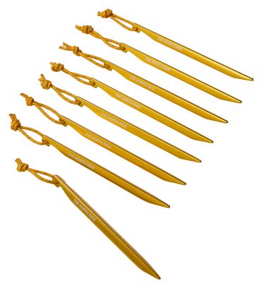 The North Face V-Stake Stakes (set van 8) Geel