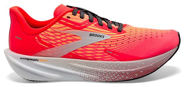 Brooks Hyperion Max Red Orange Uomo