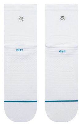 Calzini Stance Solid Ultra Light Quarter bianchi