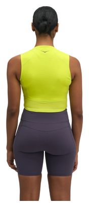 Crop Top Hoka SkyBreeze Jaune Femme