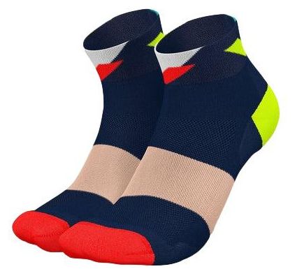 Incylence Ultralight Strikes Short Socks Marineblau/Inferno