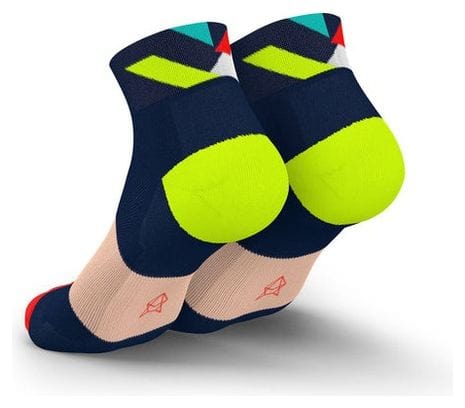 Incylence Ultralight Strikes Short Socks Marineblau/Inferno