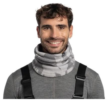 Buff Polar Prints Neckwarmer Bondu Grey