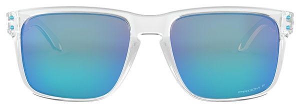 Lunettes Oakley Holbrook XL Polished Clear / Prizm Sapphire Polarized / Ref. OO9417-0759