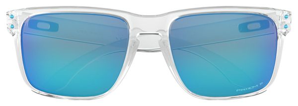 Lunettes Oakley Holbrook XL Polished Clear / Prizm Sapphire Polarized / Ref. OO9417-0759