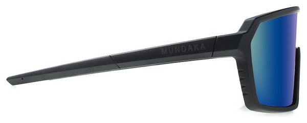 Lunettes Mundaka KJERAG Noir Mat / Revo Cat.3 Vert