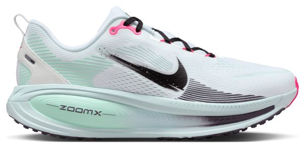 Nike Vomero 18 Running Shoes, White/Blue/Pink, Men's
