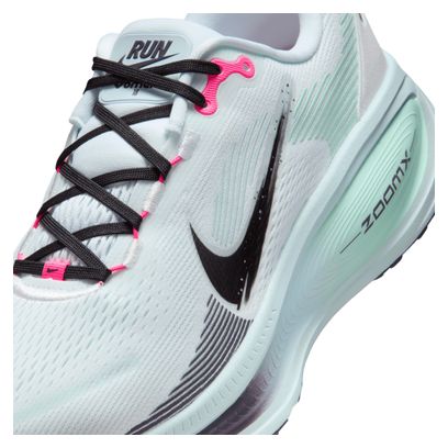 Nike Vomero 18 Running Shoes, White/Blue/Pink, Men's