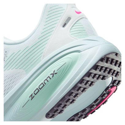 Nike Vomero 18 Running Shoes, White/Blue/Pink, Men's