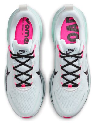 Nike Vomero 18 Running Shoes, White/Blue/Pink, Men's