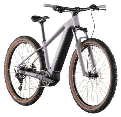 Cube Reaction Hybrid Performance 600 Electric Hardtail MTB Shimano 9S 600 Wh Bosch 75 Nm 29'' Plum Grey Purple 2026