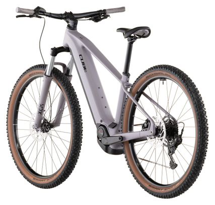 Cube Reaction Hybrid Performance 600 Electric Hardtail MTB Shimano 9S 600 Wh Bosch 75 Nm 29'' Plum Grey Purple 2026