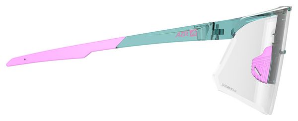 AZR Vision RX Occhiali in cristallo turchese/rosa + lenti chiare
