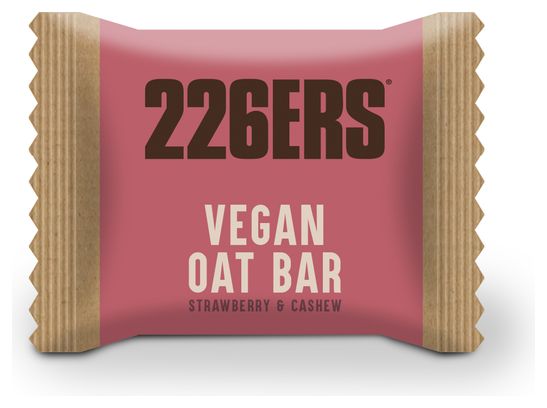 226ers Vegan Oat Strawberry Nut Energy Bar 50g