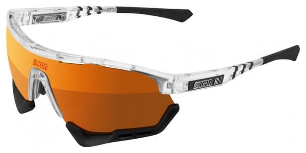 Scicon Sports Aerotech SCN PP XL Lunettes De Soleil De Performance Sportive (Scnpp Multimireur Bronze/Briller)