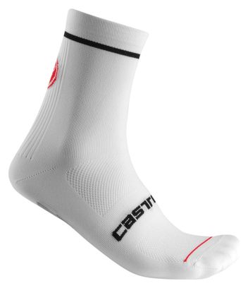 Castelli Entrata 9 Paar Socken Weiß