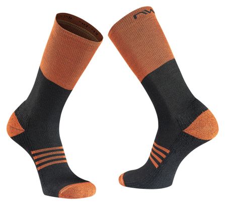 Northwave Extreme Pro High Brown/Black Socks