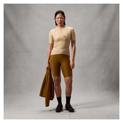 Maillot Manches Courtes Endura Alltrack Ride Beige Femme