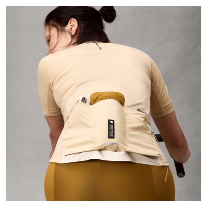 Maillot Manches Courtes Endura Alltrack Ride Beige Femme