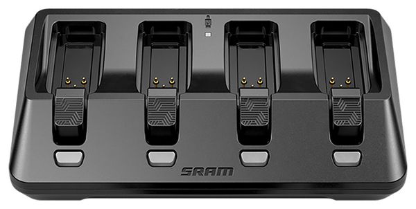 Chargeur pour 4 Batteries Sram eTap/AXS USB-C (Sans Câble)