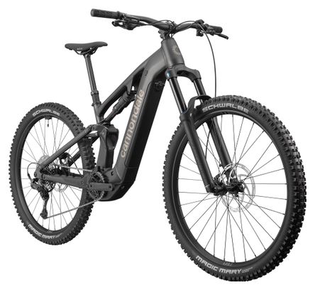 VTT Électrique Tout-Suspendu Cannondale Moterra 4+ 11V 800Wh Bosch 120 Nm 29" Gris Foncé