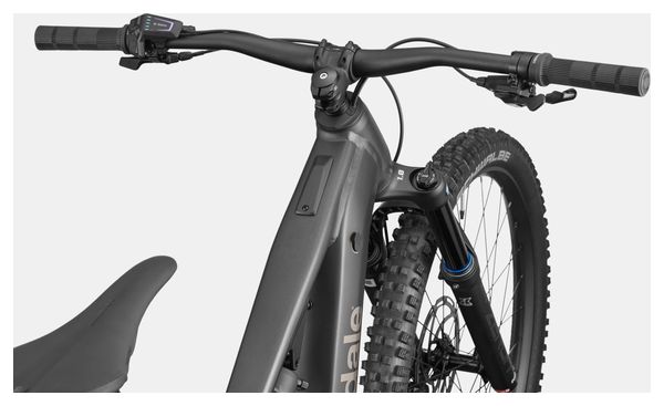 VTT Électrique Tout-Suspendu Cannondale Moterra 4+ 11V 800Wh Bosch 120 Nm 29" Gris Foncé