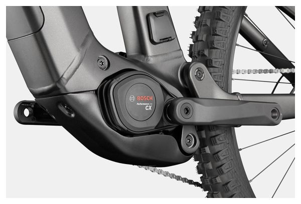 VTT Électrique Tout-Suspendu Cannondale Moterra 4+ 11V 800Wh Bosch 120 Nm 29" Gris Foncé