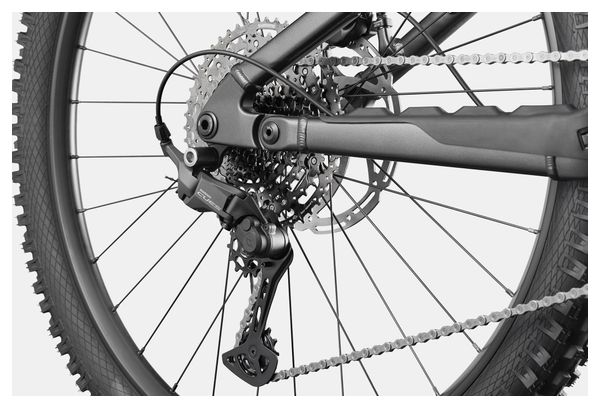 VTT Électrique Tout-Suspendu Cannondale Moterra 4+ 11V 800Wh Bosch 120 Nm 29" Gris Foncé
