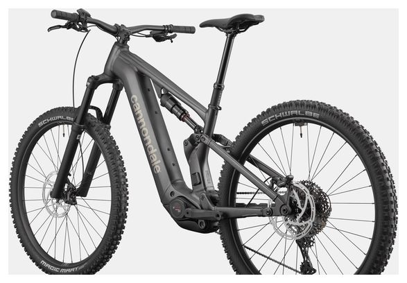 VTT Électrique Tout-Suspendu Cannondale Moterra 4+ 11V 800Wh Bosch 120 Nm 29" Gris Foncé
