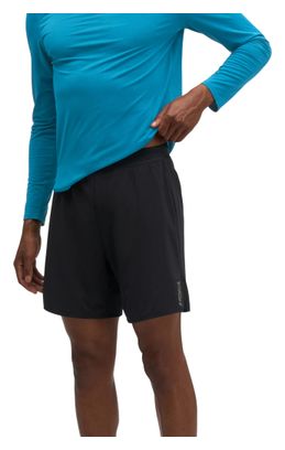 Pantaloncini 2 in 1 Hoka Glide 7in Nero Uomo