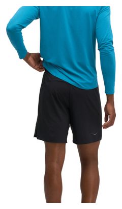 Pantaloncini 2 in 1 Hoka Glide 7in Nero Uomo